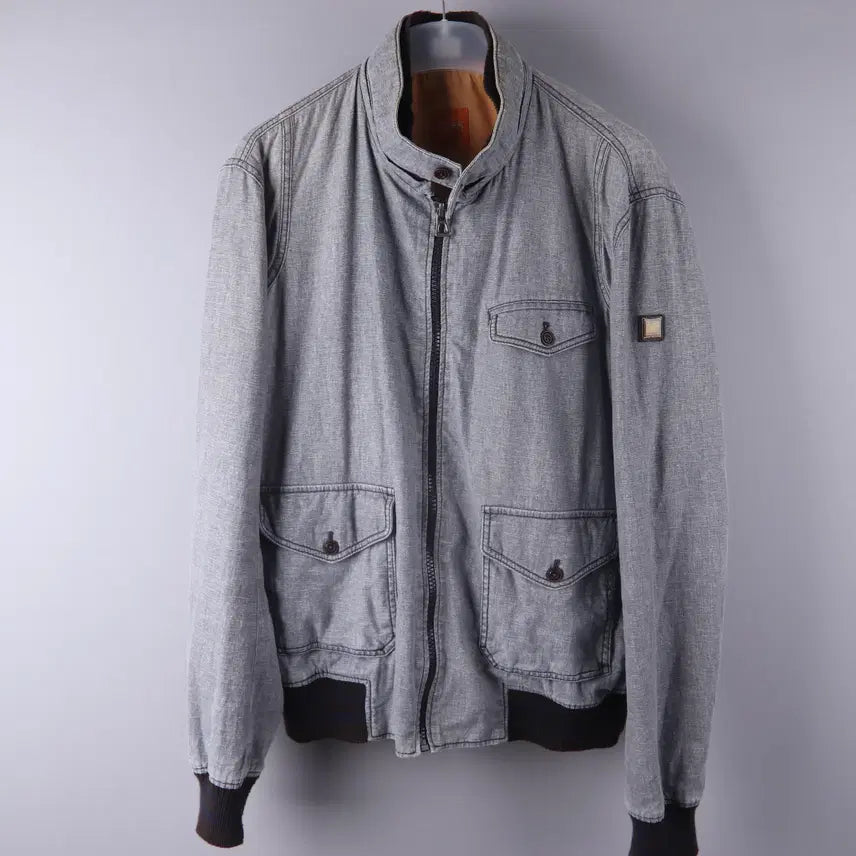 [BUNJANG] Hugo Boss Embroidered Reform Bomber Jacket / 휴고보스 자수 리폼 봄버 자켓 (52)