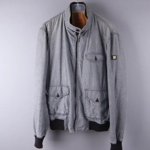 [BUNJANG] Hugo Boss Embroidered Reform Bomber Jacket / 휴고보스 자수 리폼 봄버 자켓 (52)