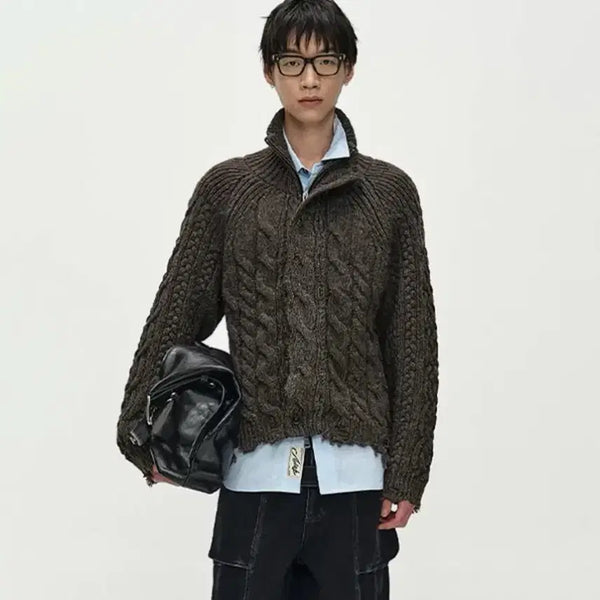 [BUNJANG] Andersson Bell Layered Collar Cardigan / 앤더슨벨 레이어드 카라 가디건