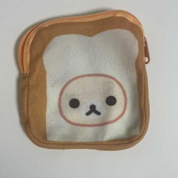 [BUNJANG] Kori Rilakkuma Bread Pouch / 코리락쿠마 가챠 식빵 파우치