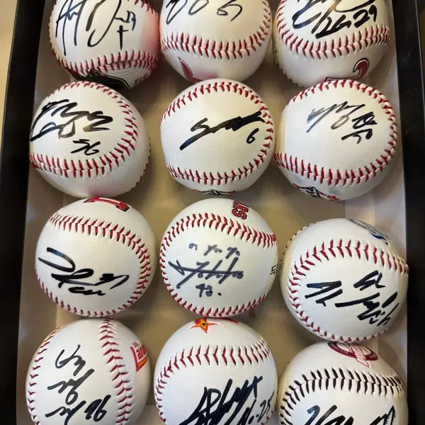 [BUNJANG] Various KBO Team Signed Baseball Autograph Ball / 한화 엘지 두산 삼성 SSG KT 로고볼 싸인볼 야구공