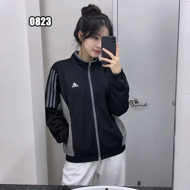 [BUNJANG] Adidas Climawarm Colorblock Windbreaker Jacket / L 아디다스 올드스쿨 클라이마라이트 배색 바람막이 자켓