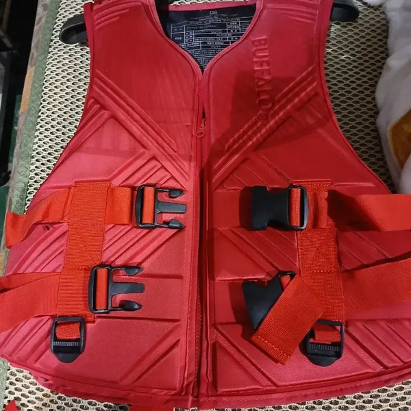 [BUNJANG] BUFFALO Life Vest Red / 버팔로 구명조끼 레드