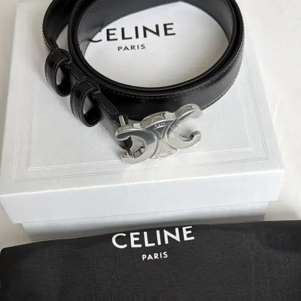 [BUNJANG] Celine Belt Silver Medium Size 75 / 셀린느 벨트 은장 미듐 75사이즈 (새상품)