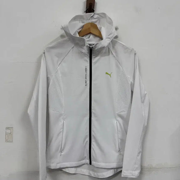 [BUNJANG] Puma Women's White Windbreaker Jacket / (90)푸마 여자 화이트 바람막이