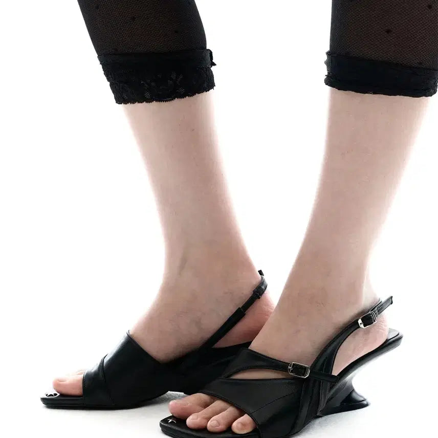 [BUNJANG] Ojos Star Slingback Heels / Ojos 오호스 스타 슬링백 힐