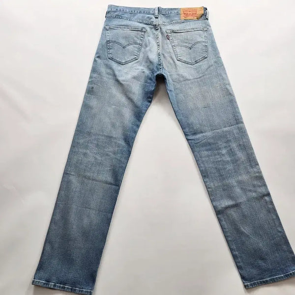 [BUNJANG] Levi's 501 Button-Fly Straight Leg Jeans (Size 34) / 리바이스 501 청바지 스판 버튼 일자 데님 사이즈34 R7187