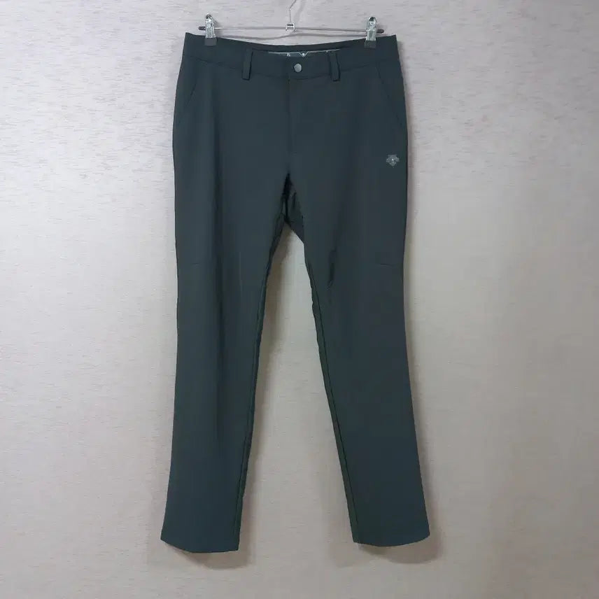 [BUNJANG] Descente Dark Grey Spring/Fall Pants for Men / B9-1/데상트 다크그레이 팬츠 봄가을 남성