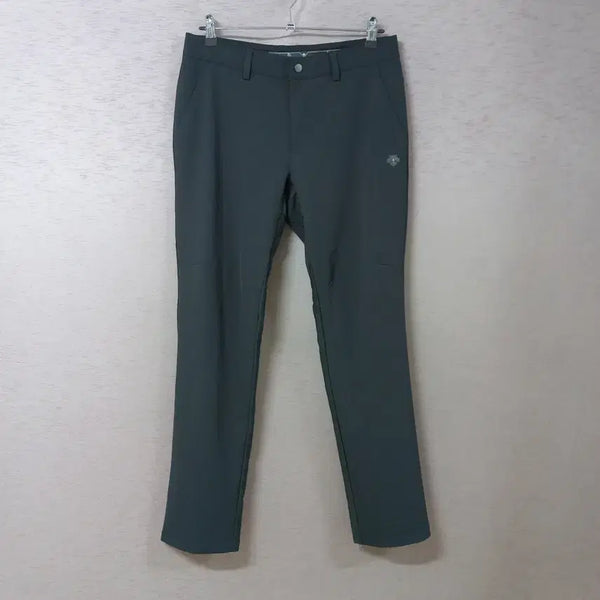 [BUNJANG] Descente Dark Grey Spring/Fall Pants for Men / B9-1/데상트 다크그레이 팬츠 봄가을 남성