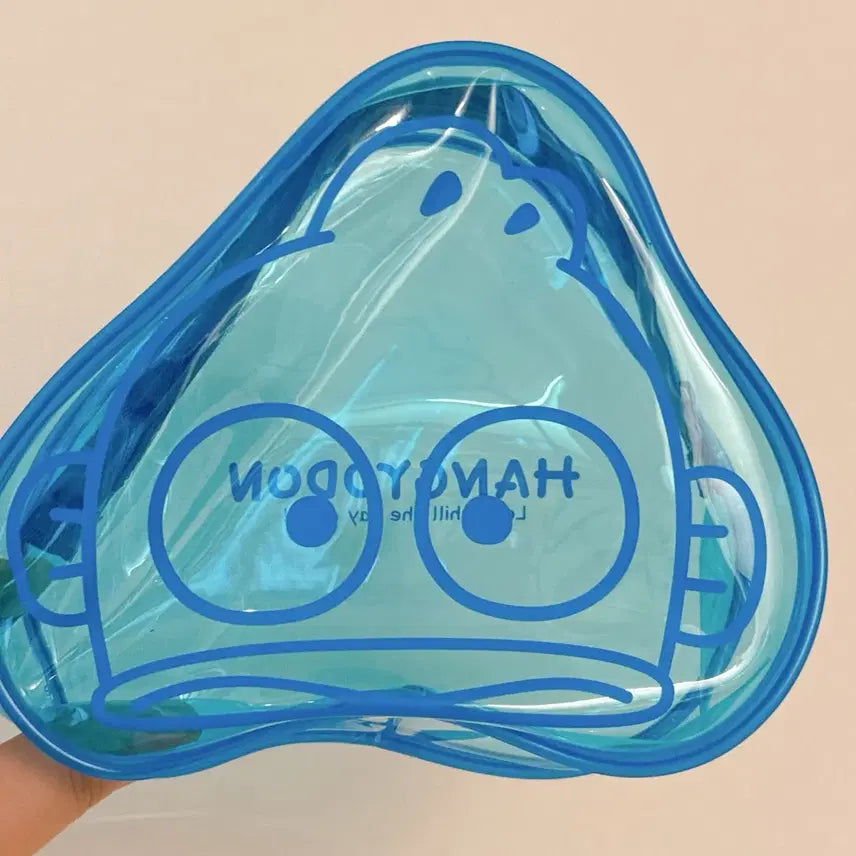 [BUNJANG] Hangyodon Face PVC Pouch / 한교동 얼굴 pvc파우치