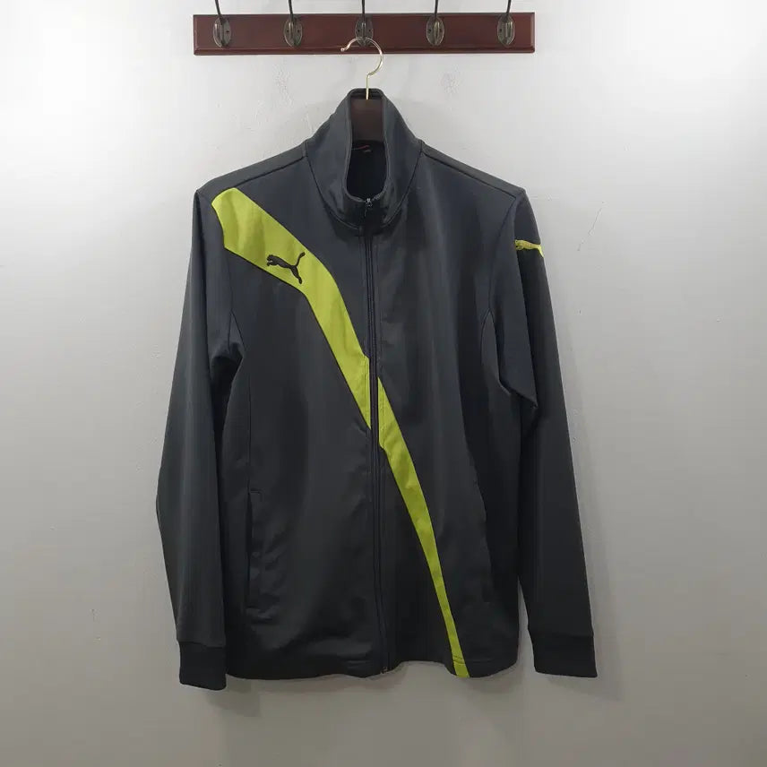 [BUNJANG] Puma Men's Grey Full Zip Training Sports Jacket / L 푸마 남성 그레이 풀집업 트레이닝 스포츠 자켓
