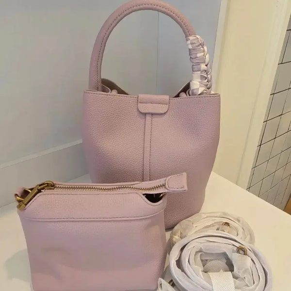 [BUNJANG] Scarf Bucket Bag / 스카프버킷백
