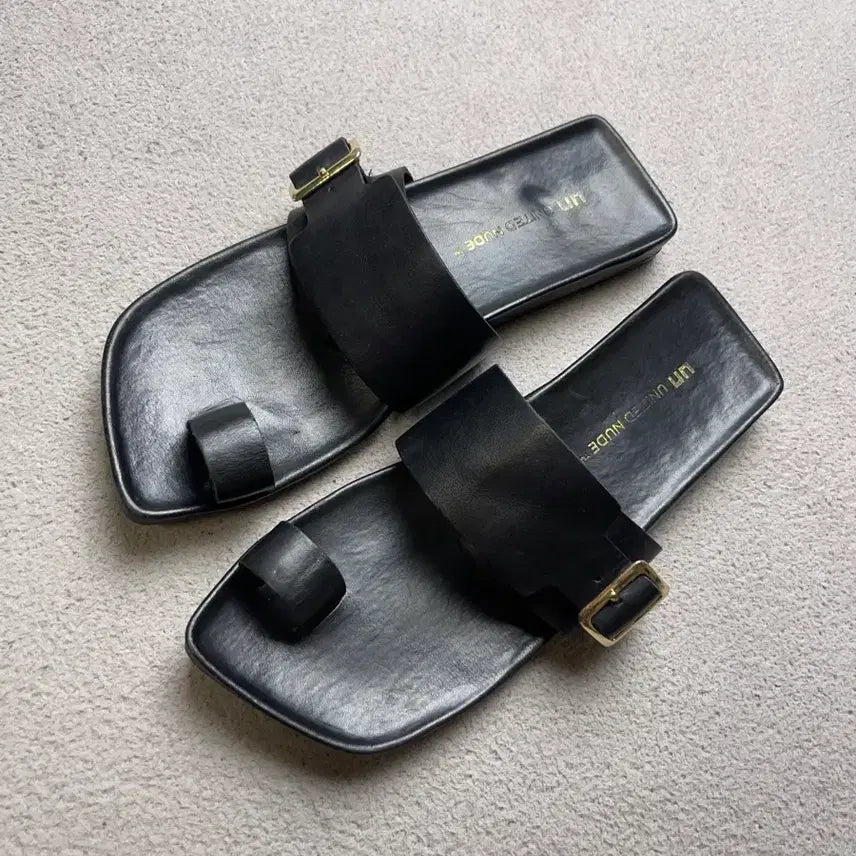 [BUNJANG] United Nude Leather Slippers - Size 250 / [39] 유나이티드 누드 레더 슬리퍼 -250