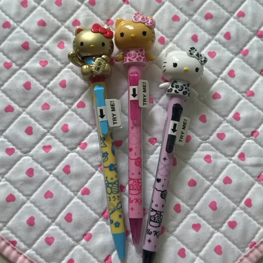 [BUNJANG] Sanrio Hello Kitty Animated Pen / 정품 새상품) 산리오 헬로키티 움직이는 펜
