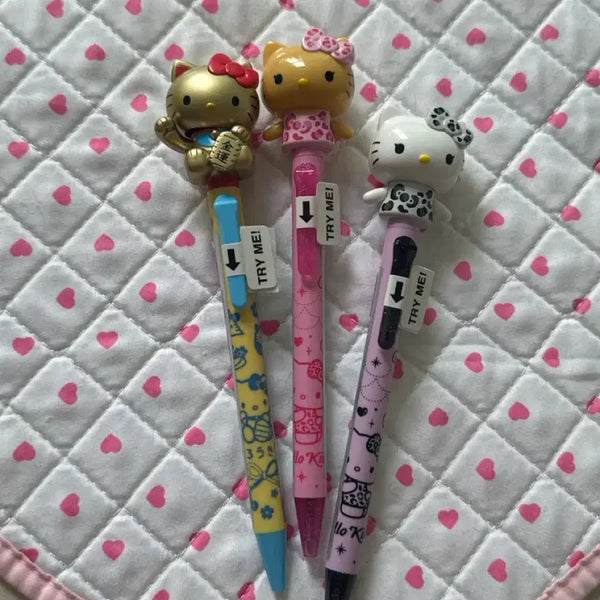 [BUNJANG] Sanrio Hello Kitty Animated Pen / 정품 새상품) 산리오 헬로키티 움직이는 펜