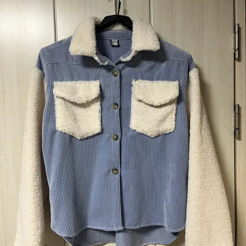 [BUNJANG] Women's Corduroy Fleece Lined Jacket / 여성 골덴 양털 자켓
