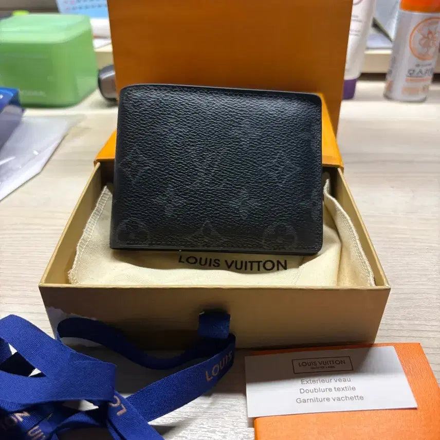 [BUNJANG] Louis Vuitton Monogram Eclipse Multiple Wallet / 루이비통 멀티플 월렛 모노그램 이클립스 반지갑