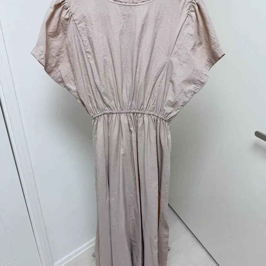 [BUNJANG] Nylon Long Dress / 나일론 롱원피스
