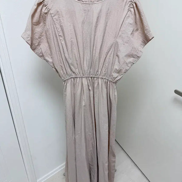 [BUNJANG] Nylon Long Dress / 나일론 롱원피스