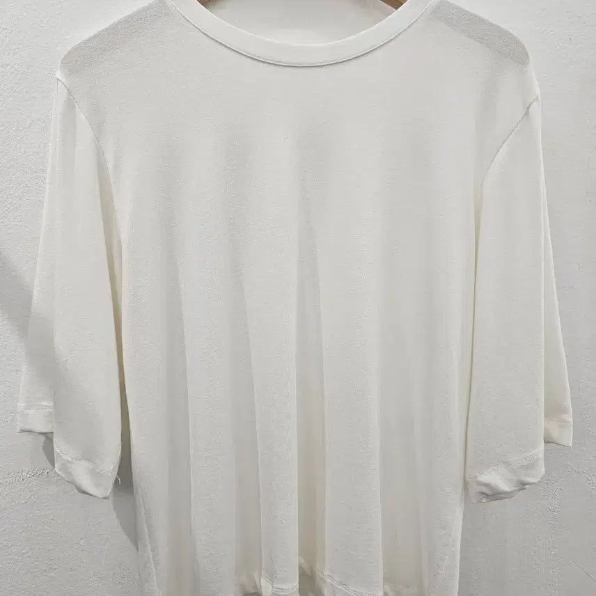 [BUNJANG] Spandex 7-Sleeve T-Shirt / 스판7부티