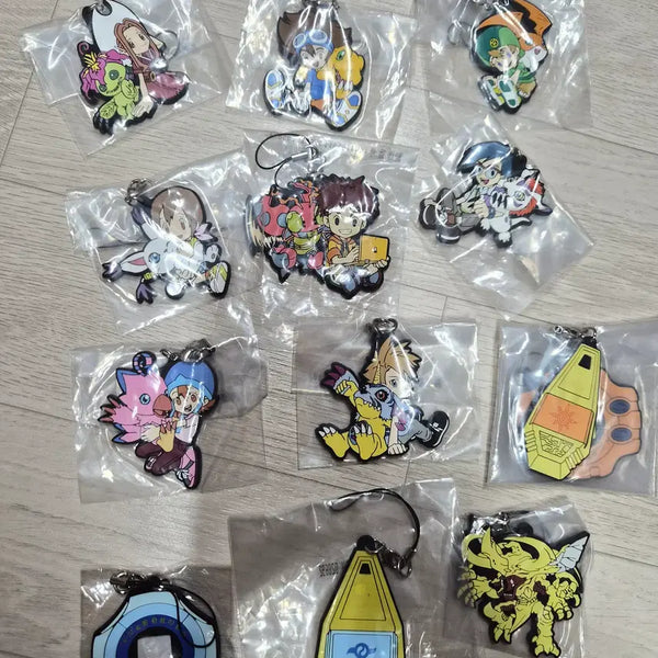 [BUNJANG] Digimon Keychain Bundle Set / 디지몬 키링 사진에있는거 일괄로 판매합니다!