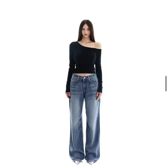 [BUNJANG] GUZZ New Soft Low Pants Deep Blue / 구즈 뉴소프트로우 팬츠 딥블루