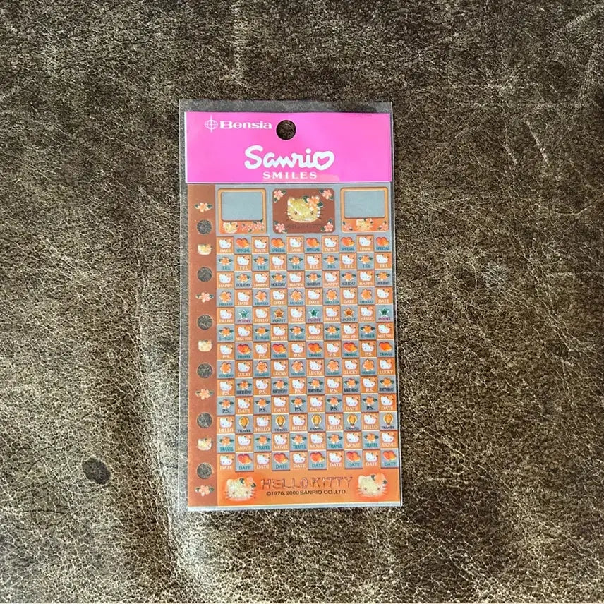 [BUNJANG] Sanrio Hello Kitty Classic 6-Hole Diary Sticker Set / 키티 고전 6공 다이어리 스티커