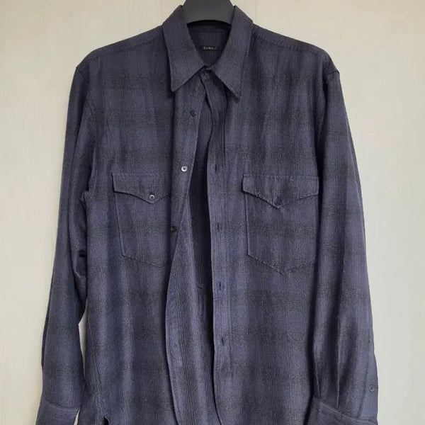 [BUNJANG] Comoli Wool Silk Workshirt Size 3 / 3)코모리 울실크 워크셔츠 3사이즈
