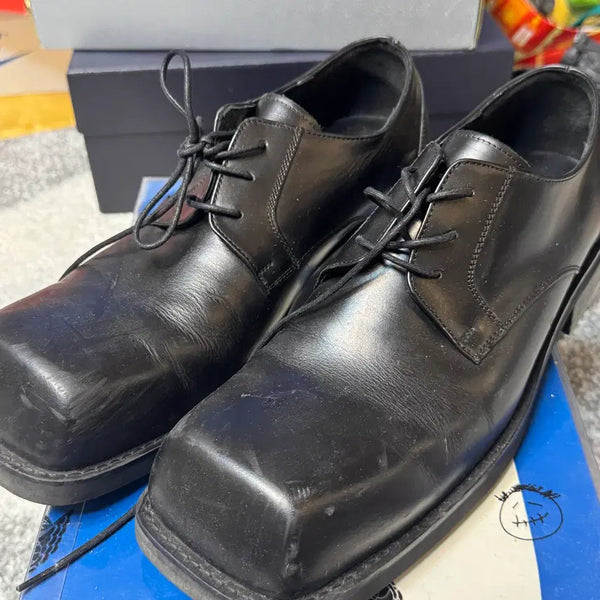 [BUNJANG] Romantic Move Bluff Square Toe Derby Shoes / 로맨틱무브 블러프 스퀘어토 더비/265(넓음)