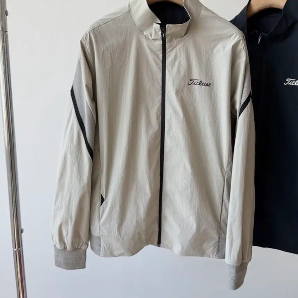 [BUNJANG] Titleist Men's Golf Jacket - Windproof, Lightweight, Casual Style / #타이틀리스트 #TITLEIST#남성골프웨어