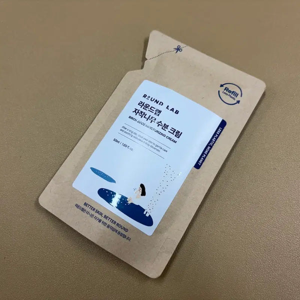 [BUNJANG] Roundlab Birch Juice Moisturizing Cream Refill 50ml / 라운드랩 자작나무 수분 크림 리필 50ml 미개봉