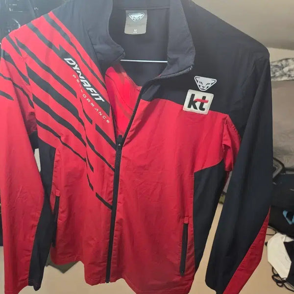 [BUNJANG] Dynafit Performance Zip-Up Jacket Red/Black / 다이나핏 퍼포먼스 집업 자켓 M(95) 레드/블랙