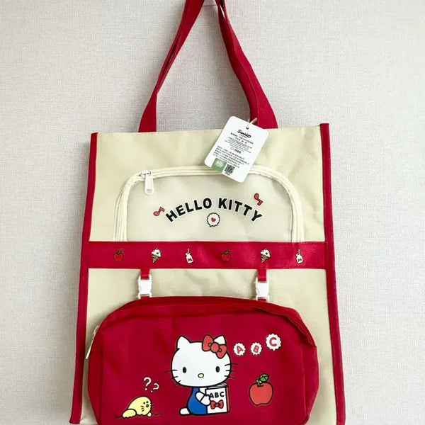 [BUNJANG] Sanrio Hello Kitty Bag with Detachable Pouch / 새상품)산리오 헬로키티 가방(파우치분리가능)