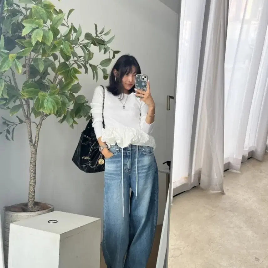 [BUNJANG] Elbosque Haze Jeans S New / 엘보스퀘 헤이즈청바지 s 새상품