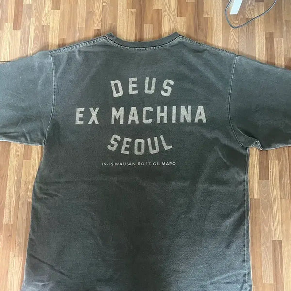 [BUNJANG] Deus Ex Machina T-Shirt M / 데우스 엑스 마키나 반팔 M