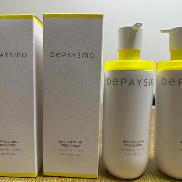[BUNJANG] Depaysmo Revitalizing Shampoo & Treatment Set / DEPAYSMO 리바이탈라이징 샴푸 & 트리트먼트 세트