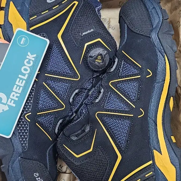 [BUNJANG] Ziben Hiking Boots Black Yellow ZB-166N 260mm / 지벤 등산화 블랙 옐로우 ZB-166N 260mm