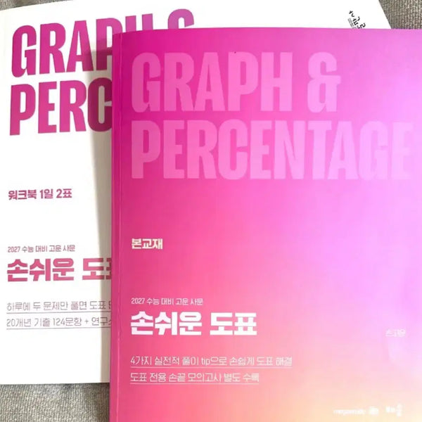 [BUNJANG] Son Go-un Easy Chart Textbook & Workbook Set (2027 CSAT Prep) / 손고운 손쉬운 도표