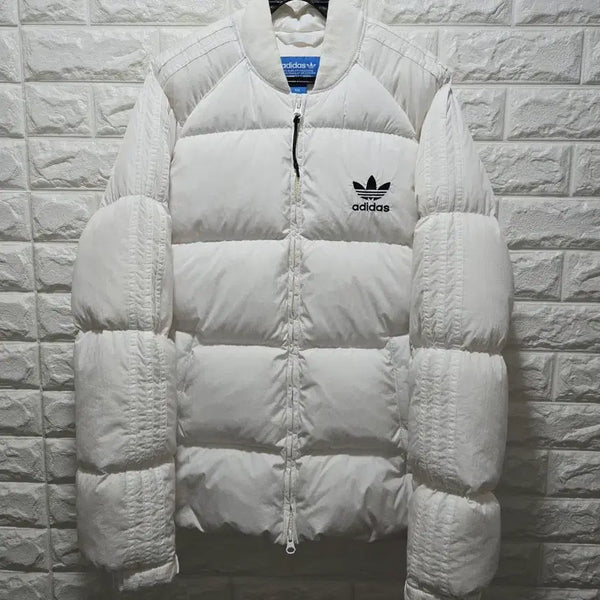 [BUNJANG] Adidas Superstar Down Jacket White/Black / 아디다스 슈퍼스타 다운 자켓 85~90
