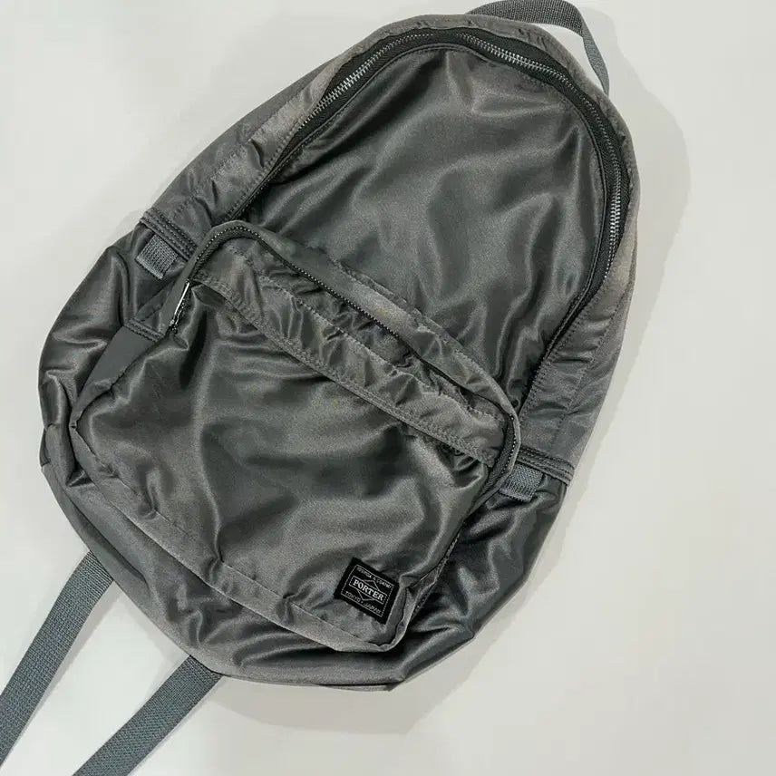 [BUNJANG] Yoshida Porter Tanker Daypack Backpack Silver Gray / 요시다 포터 탱커 데이팩 백팩 실버 그레이