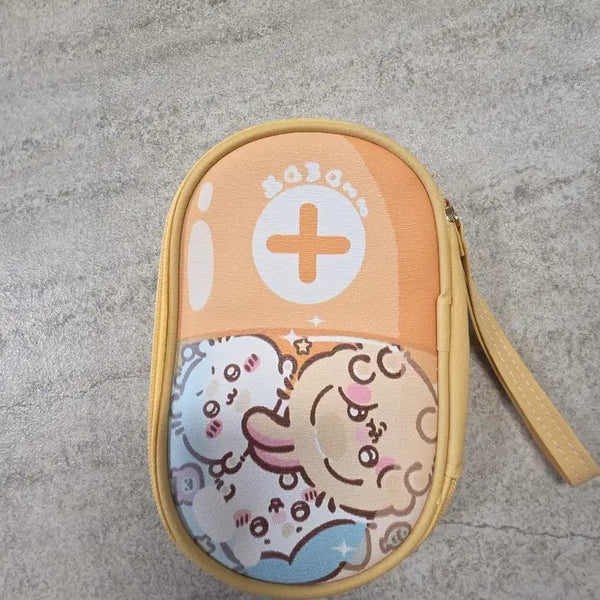 [BUNJANG] Chiikawa Yellow Pouch / 치이카와 파우치 엘로우