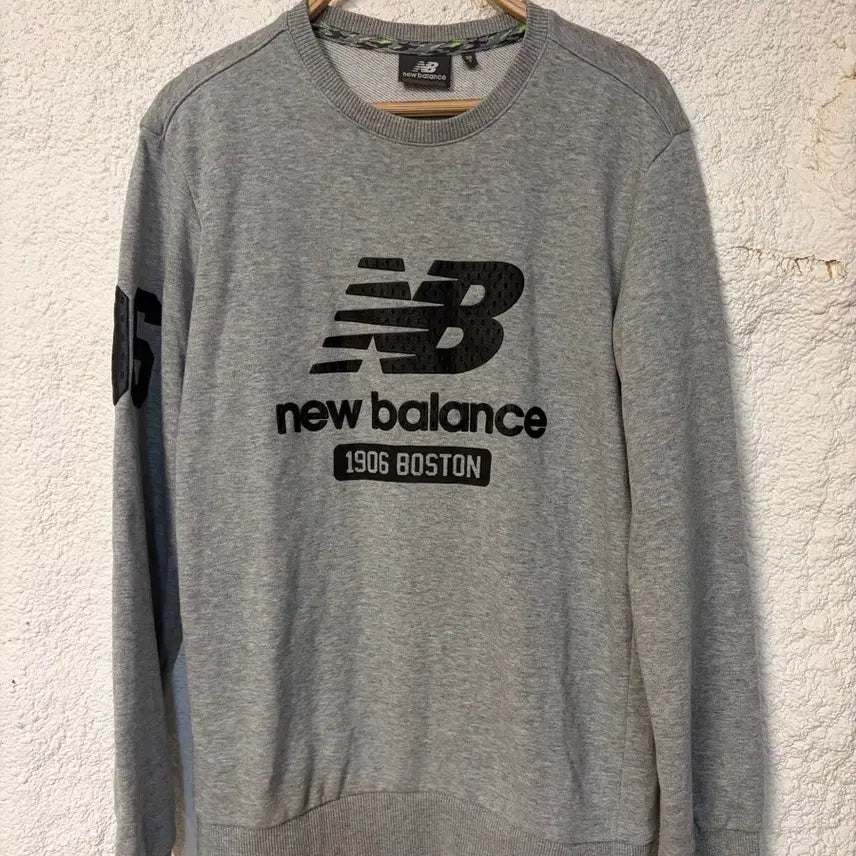 [BUNJANG] New Balance Sweatshirt Grey / 뉴발란스 맨투맨 그레이