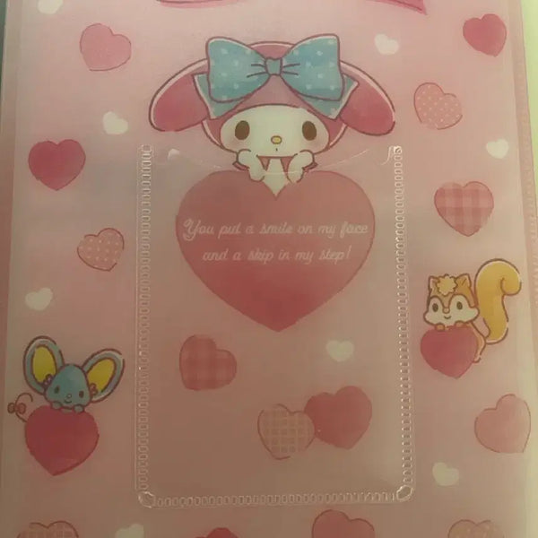 [BUNJANG] My Melody Binder with Inner Pages / 바인더 마이멜로디 바인더 대지포함!