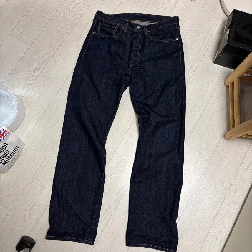 [BUNJANG] Levi's 47501 Rinsed Denim Jeans / 34/32) lvc 47501 린스드