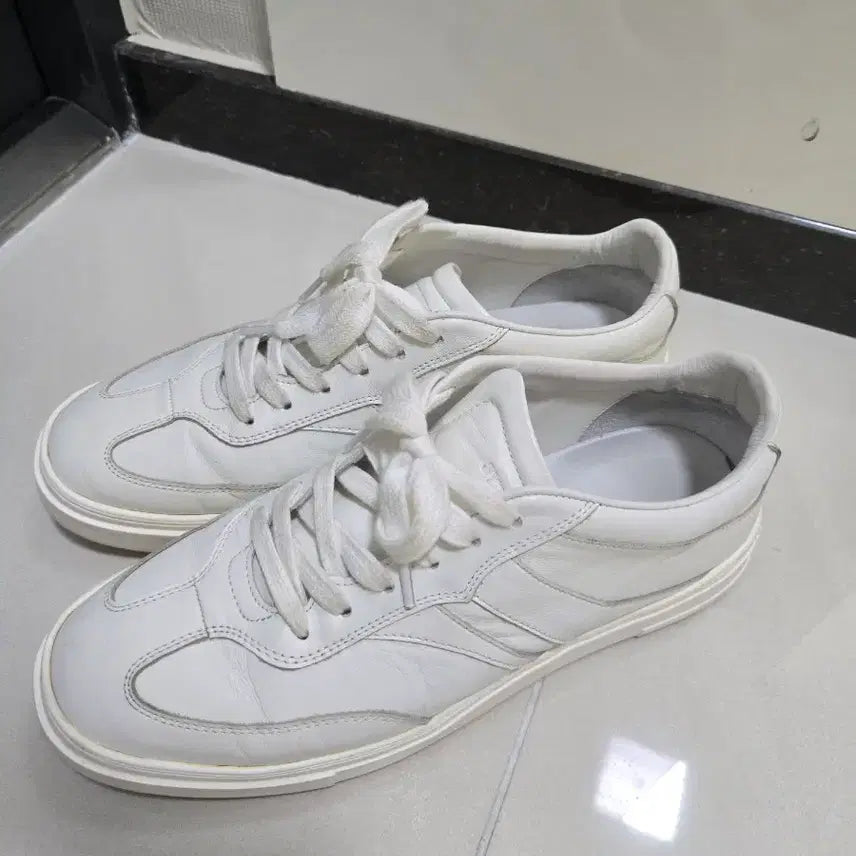 [BUNJANG] System Homme White Sneakers / 시스템옴므 25년구매 스니커즈 화이트 260 신발