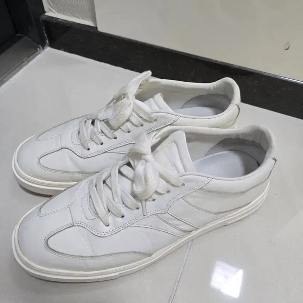 [BUNJANG] System Homme White Sneakers / 시스템옴므 25년구매 스니커즈 화이트 260 신발