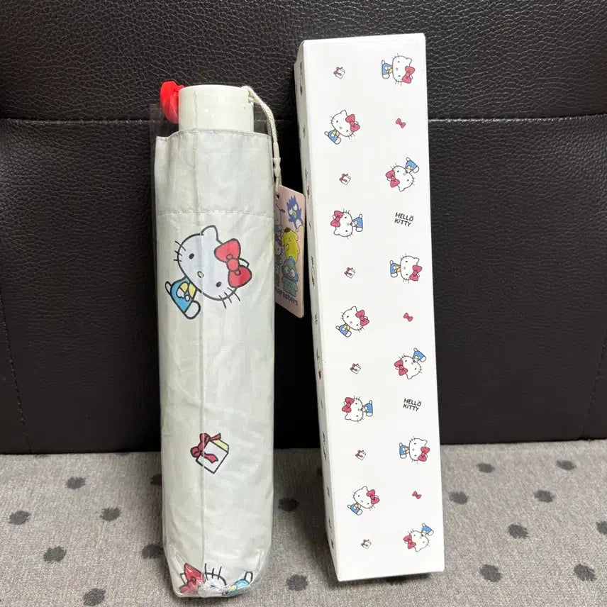 [BUNJANG] Hello Kitty Foldable Umbrella Parasol / *새상품)헬로키티 접이식 우산양산