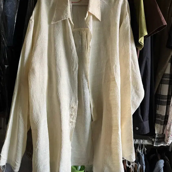 [BUNJANG] Babel Object 3bsh Silk Shirt / 바벨오브젝트 3b sh 실크 셔츠