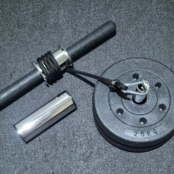 [BUNJANG] Wrist Roller Forearm Exerciser with Plate Service / (무료배송) 리스트롤러 추감기 전완근 운동기구 원판 서비스