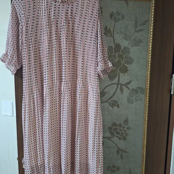 [BUNJANG] Chiffon Midi Dress / 쉬폰 원피스